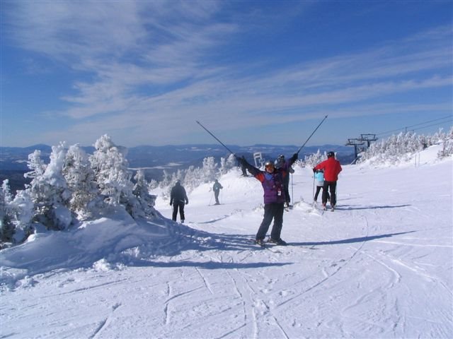 Ski-Bees skiing